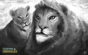 Lion and Lioness Big Cats