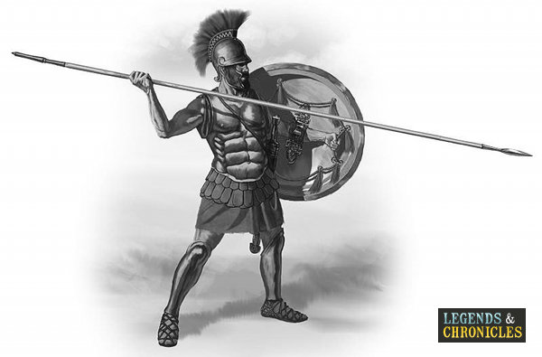 Greek Hoplite Warrior