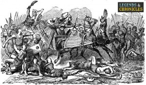 Egyptian Warriors in Battle
