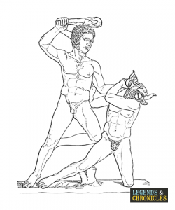 Mythical Greek Minotaur 2