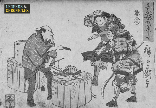 Merchants in feudal Japan 2